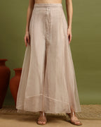 Ivory Mirage Embroidered Layered Set