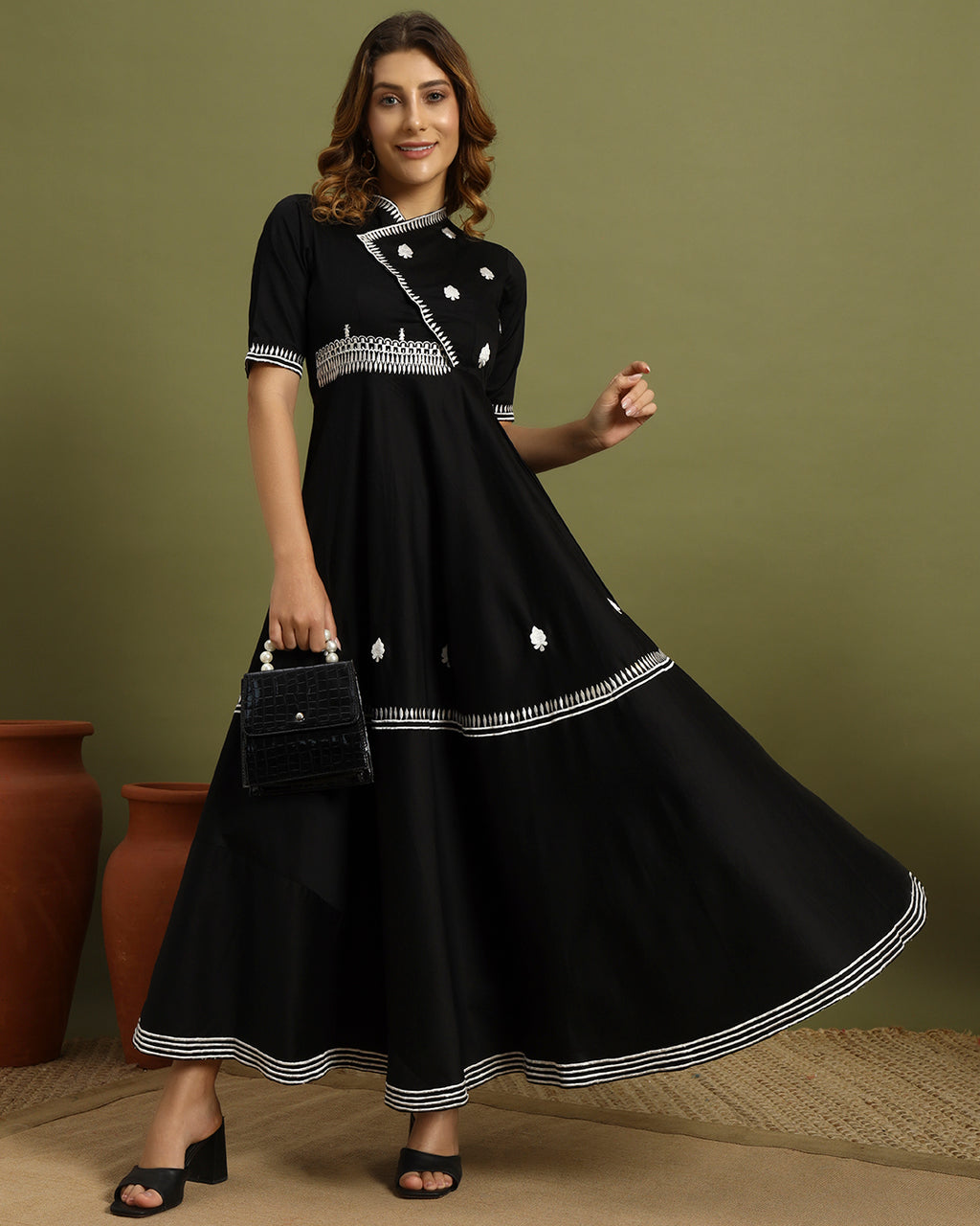 Noir Grace Angrakha Maxi Dress