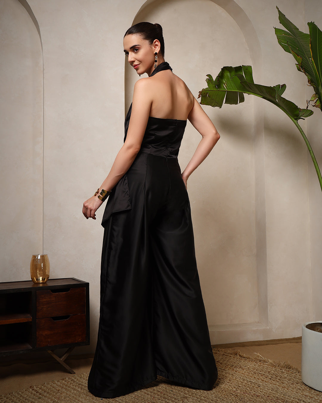 Midnight Muse Drape Jumpsuit