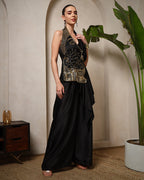 Midnight Muse Drape Jumpsuit