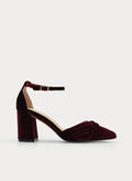 Velvet Noir Heels