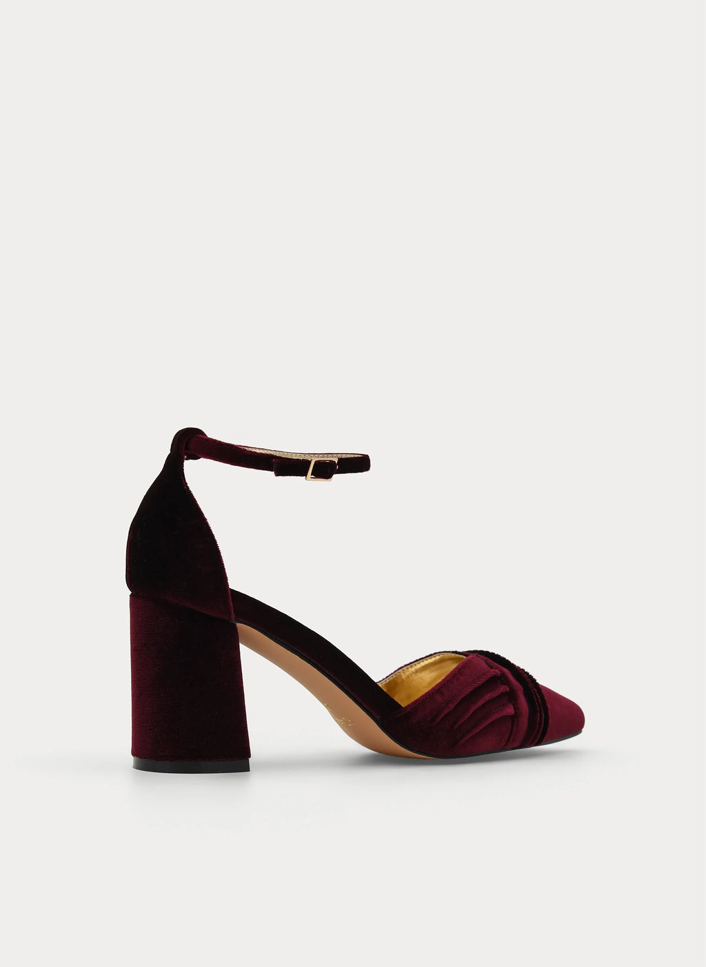 Velvet Noir Heels