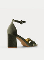 Emerald Luxe Heels