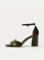 Emerald Luxe Heels
